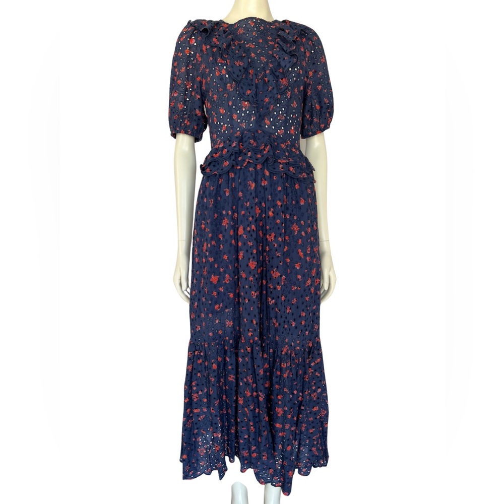 Urban outfitters embroidered maxi dress